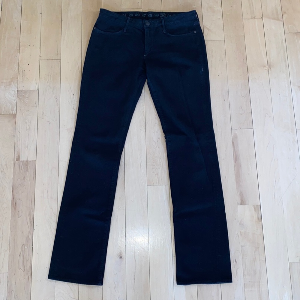 Earnest Sewn Premium Denim Black Jeans- Style Decca